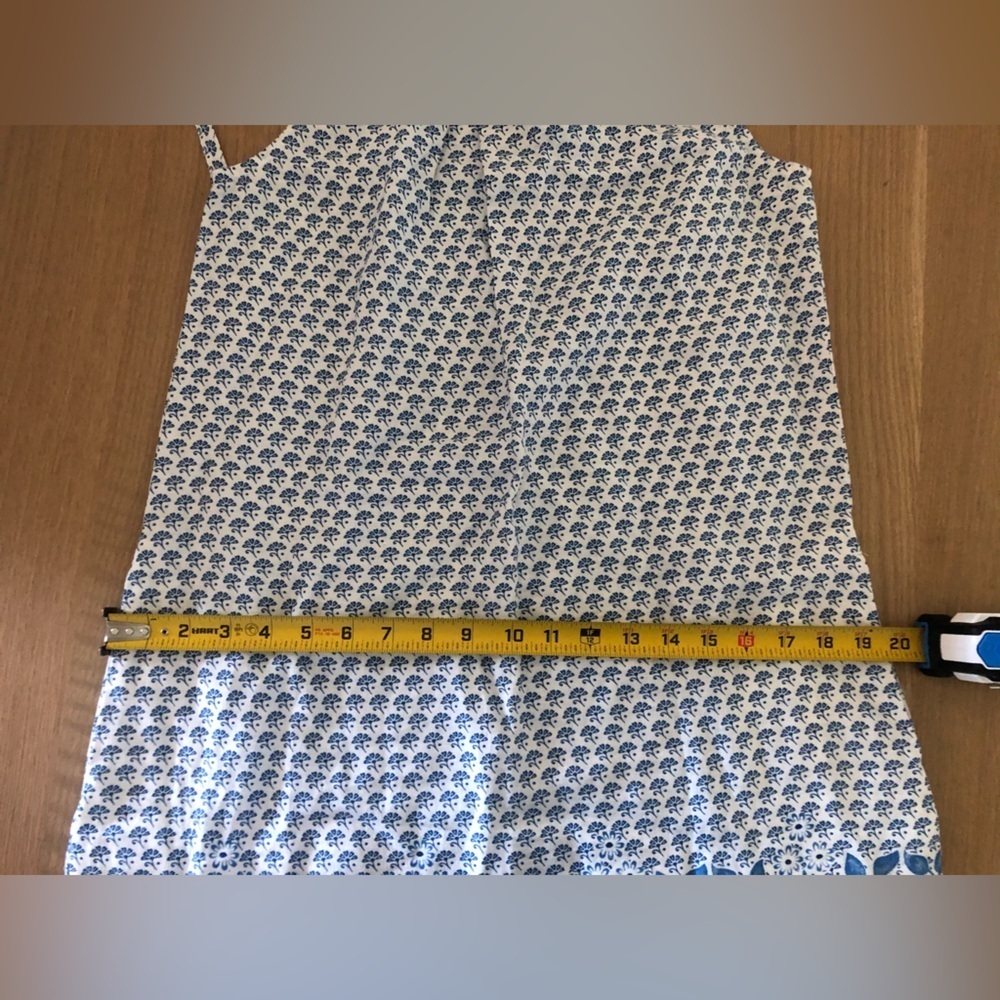 Tommy Bahamas|100% Linen white boho geometric pattern summer dress, like NEW••• - Picture 10 of 12